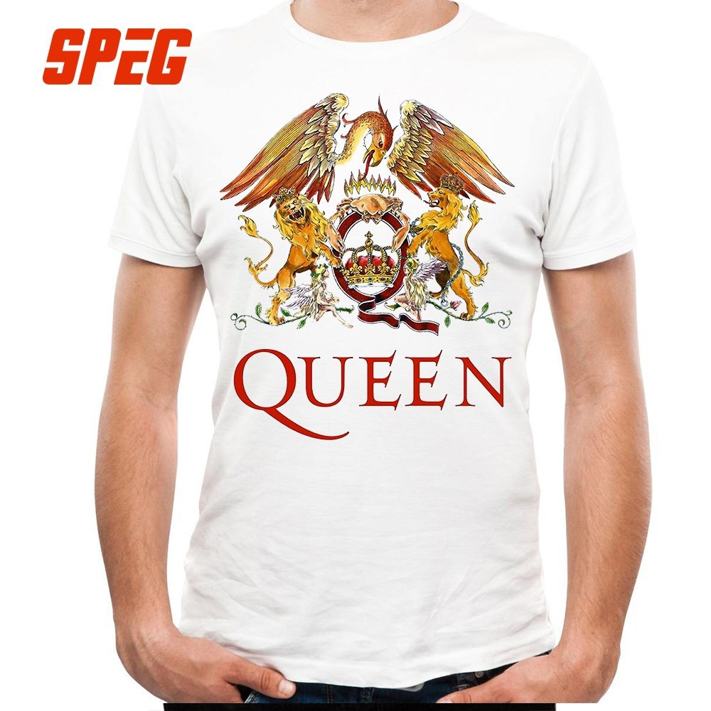 [COD] {พร้อมส่ง เสื้อยืด ผ้าฝ้าย 100% พิมพ์ลาย Queen Queen Queen Rock Music พลัสไซซ์ XS-6XL ของขวัญคริสต์มาส สําหรั