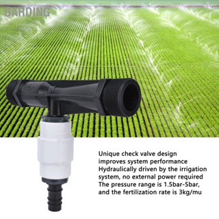 G2 External Thread Venturi Fertilizer with Check Valve Agriculture Injector Irrigation Tool for Garden