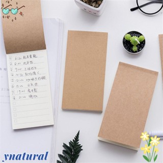 Ynatural สมุดโน้ต แพลนเนอร์ เรียบง่าย ฉีกได้ สําหรับโรงเรียน