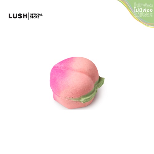LUSH BATH BOMB บาธบอมบ์ สำหรับแช่น้ำ PEACHY BATH BOMB 170g บำรุงผิว ส่วนผสม สดใหม่