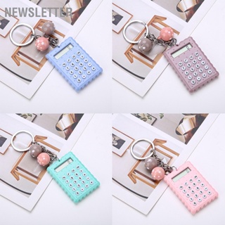 Mini Portable Cute Cookies Style Key Chain Calculator Candy Color Pocket