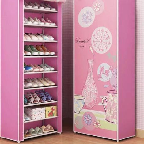 ⚡ขายส่งขายส่ง⚡ พร้อม ZIPPER SHOE RACK (WITH ZIPPER) / 10-TIER SHOE RACK / SHOE RACK / CLOTH SHOE RAC