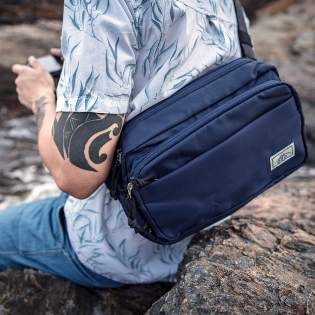 bagsbird รุ่นWL02 กระเป๋าสะพายข้าง ปรับเป็นคาดอกและคาดเอวได้ เป็นรุ่นขายดีที่มีรีวิวมากที่สุด