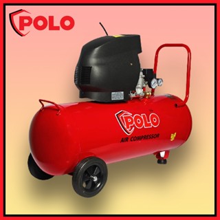 POLO รุ่น SGBM9037 ปั๊มลม ปั๊มลมโรตารี่ ปั๊มลมขับตรง ปั้มลม ปั้มลมโรตารี่ ปั้มลมขับตรง ขนาดถัง 70 ลิตร แรงดัน 8 บาร์