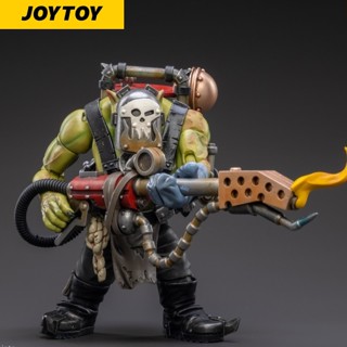 1/18 JoyToy Warhammer40K Ork Kommandos Burna Boy Ragrob ของเล่นสําหรับเด็ก