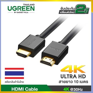 UGREEN HDMI Cable 4K 60Hz สาย HDMI to HDMI  สาย HDMI แบบสายกลม