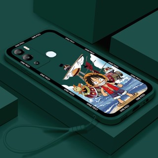 เคสโทรศัพท์มือถือ ซิลิโคนนิ่ม กันกระแทก ลายการ์ตูน One Piece สําหรับ Infinix Hot 12i 12 Play