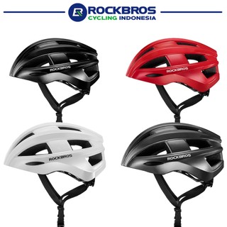 ROCKBROS Helm Sepeda Lampu LED ZK-013 Built-in Rear Light Cycling Helmet MTB Roadbike Gowes| RCI