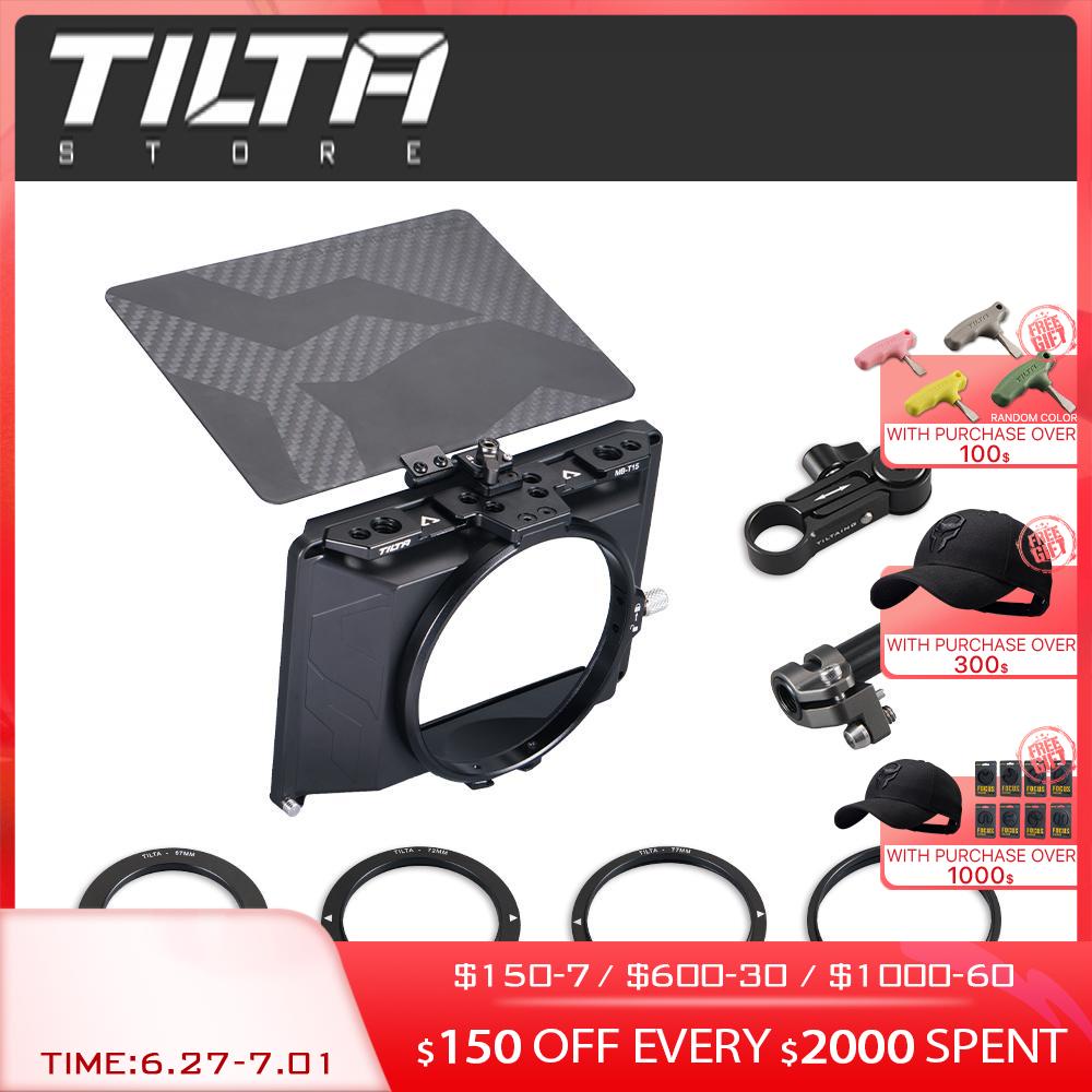 TILTA MB T15 4*5.65 Lightweight Matte Box for DSLR Cameras BMPCC 4K Tiltaing Lens Hood Clamp On