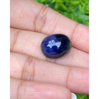 พลอย ไพลิน Blue Sapphire 24.19 กะรัต (Cts.) พลอยแท้ อัญมณีมงคลประจําวันเกิด เครื่องประดับพลอย