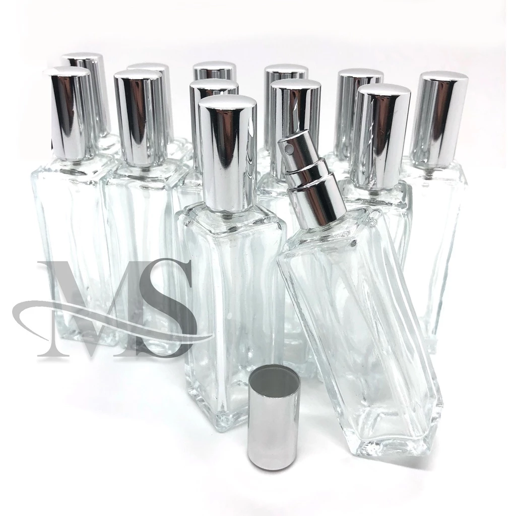 พร้อมส่ง ขวดน้ำหอม 35 ml แบบสเปร์ย ขวดเชอร์ล็อค ขวดแบ่งน้ำหอมสำหรับพกพา ขวดใส