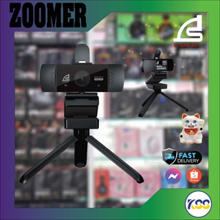 กล้องเว็บแคม SIGNO ZOOMER WB-400 สีดำ ประกัน 2 ปี