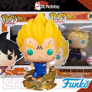 *สติกเกอร์สีทอง* ดราก้อนบอล Funko Pop!! ฟิกเกอร์ไวนิล Dragon Ball Collection ( Goku Majin Vegeta Vegeto Saiyan )