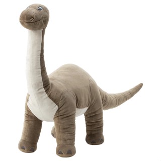 IKEA ตุ๊กตาผ้า ไดโนเสาร์คอยาว บราคิโอซอรัส เนื้อแน่น ตั้งได้
