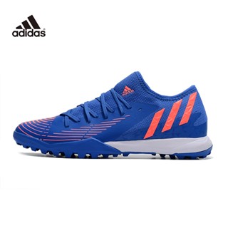 Adidas Predator Edge.3 Low TF Blue 39-45 รองเท้าฟุตบอล รองเท้าสนามหญ้าเทียม