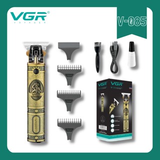 VGR V-085 navigator professional hair trimmer ปัตตาเลี่ยนตัดแต่งทรงผมและหนวด เครา จอน แบบไร้สาย รุ่น V-085