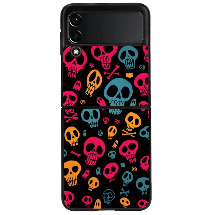 เคส Samsung Galaxy Z Flip 3 Z Flip 4 Z Fold 4 Z Fold 3 Halloween Hird D124