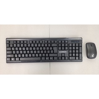 คีย์บอร์ด+เม้าส์ ไร้สาย gearmaster gmk-069w สินค้าใหม่ โล๊ะสต๊อค ราคาถูก