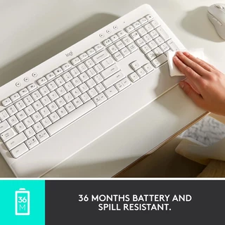⚡️คีย์บอร์ดไร้สาย⚡️ Logitech K650 M650 Signature Wireless Comfort Keyboard (คีย์ไทย/อังกฤษ)