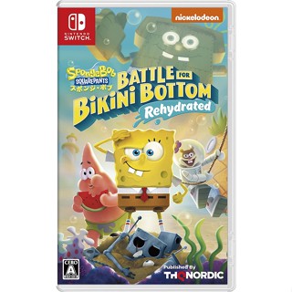 Spongebob: การต่อสู้เพื่อบิกินี่ด้านล่างคืนน้ำ Nintendo Switch วิดีโอเกมจากญี่ปุ่นหลายภาษา ใหม่