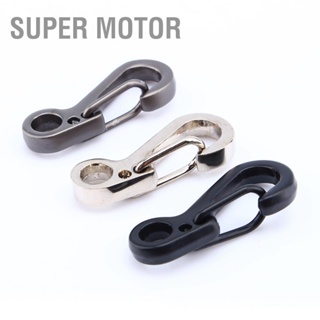 พวงกุญแจคลิปตะขอมอเตอร์มินิ Edc Carabiner Snap