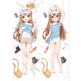 ❣️พรีออเดอร์❣️ ปลอกหมอนข้าง อนิเมะ น้องเกล็ดเลือด Kesshouban Hataraku Saibou