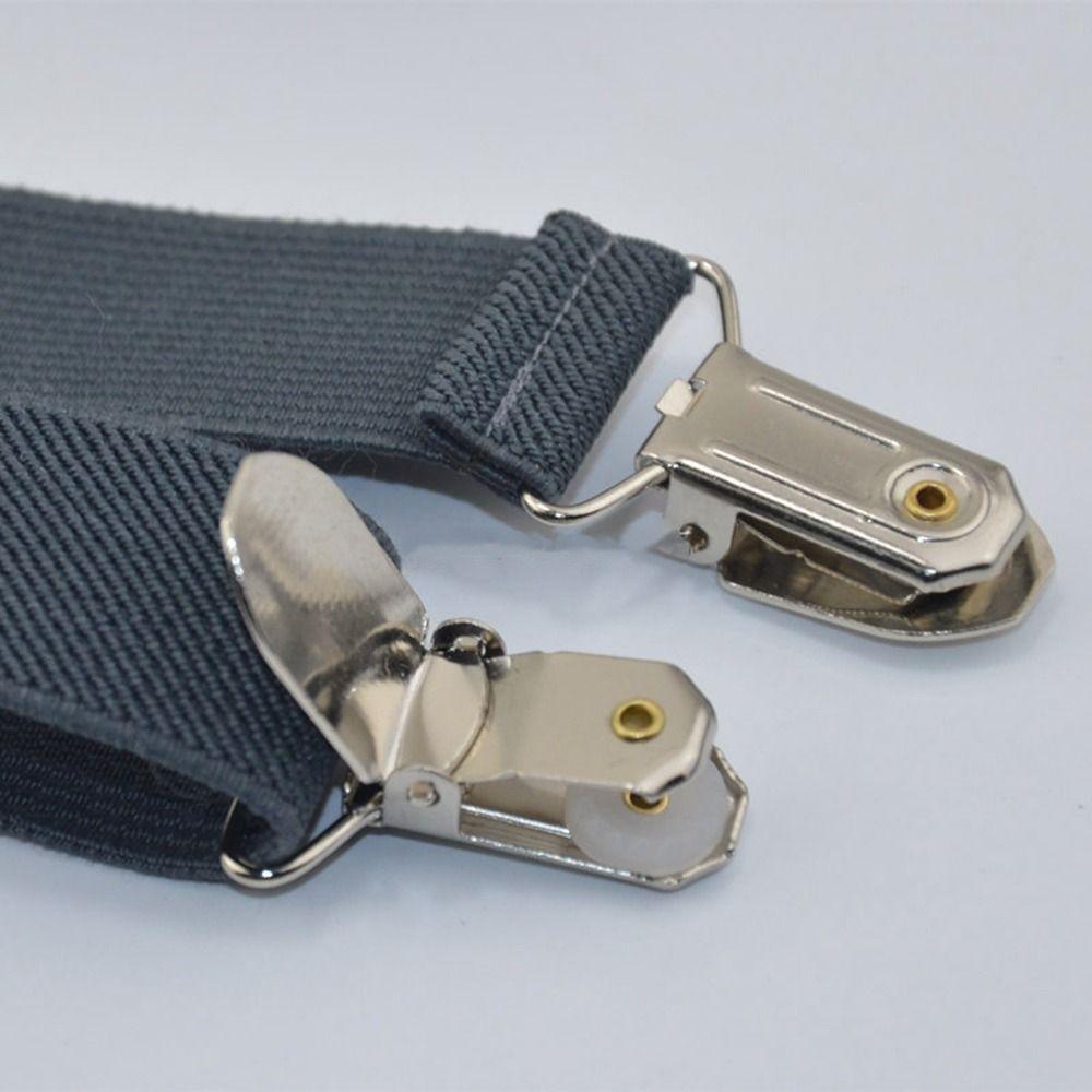 Somedayzl สายเอี๊ยม คลิปชุดแต่งงาน ยืดหยุ่น สายรัดด้านหลัง ไม่มีสายรัดไขว้ สําหรับผู้ชาย ผู้หญิง แขวนกางเกง คลิป - รูปที่ 2