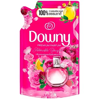 LeeMart น้ำยาปรับผ้านุ่ม ดาวน์นี่ Downy 490ML ดาวนี่ เข้มข้นพิเศษ สูตร ดาวน์นี่ สีชมพู ดอกไม้อันแสนน่ารัก ขนาด 490 มล.