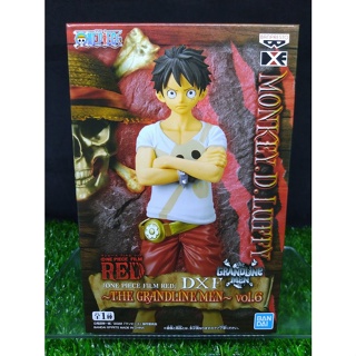 (ของแท้ แมวทอง) ลูฟี่ ฟิลม์เรด วันพีช Luffy - One Piece Film Red DXF The Grandline Men Vol.6