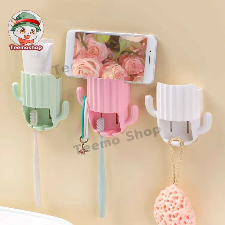 ที่แขวนแปรงสีฟัน​ติด​ผนัง​ แปรงสีฟันติดผนัง ที่เแขวนแปรงสีฟัน​ อุปกรณ์จัดเก็บในห้องน้ำ