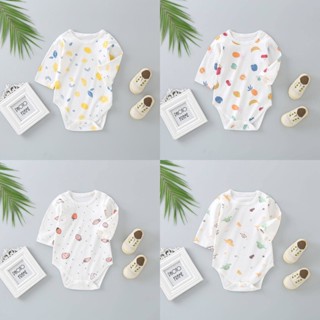 ชุดนอนเด็ก แขนยาวขาสั้น ลายน่ารัก สีสันสดใส พร้อมส่งจากไทย รุ่น L321-L329
