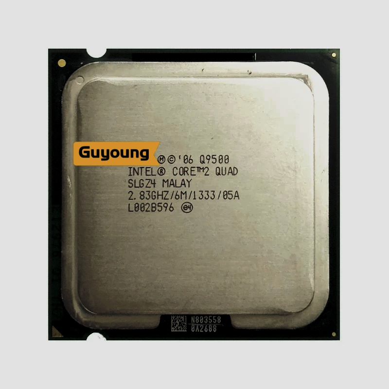 หน่วยประมวลผล CPU Core 2 Quad Q9500 2.8 GHz 6M 95W LGA 775 ราคา ถูกที่สุด ดีลบีเคเค