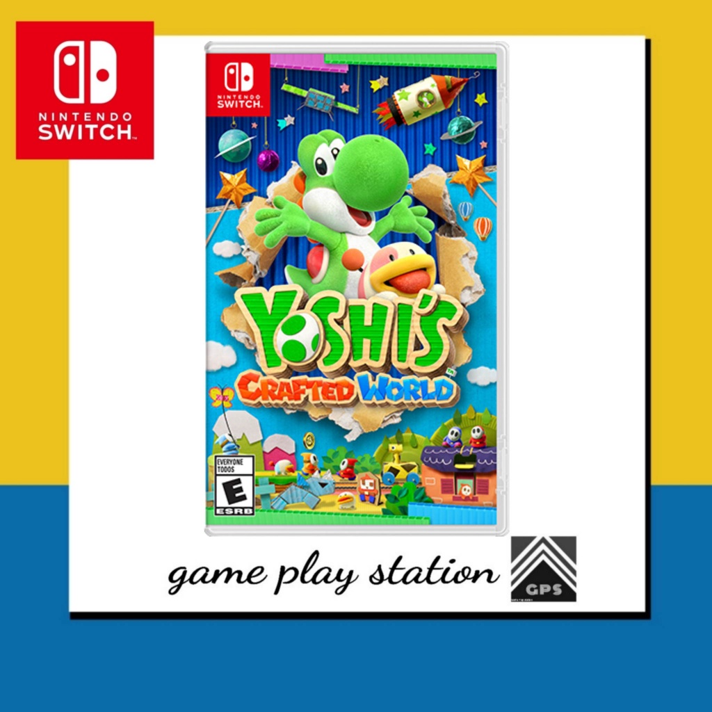 nintendo switch yoshi's crafted world ( english )