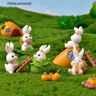 [little.coconut] ตุ๊กตากระต่ายจิ๋ว DIY สําหรับตกแต่งบ้าน สวน