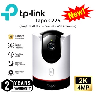 🔥โปรแรง8.8🔥⚡️กล้องวงจรปิดไร้สาย⚡️TP-LINK (Tapo C225) 4MP 2K QHD Pan/Tilt AI Home Security Wi-Fi Camera