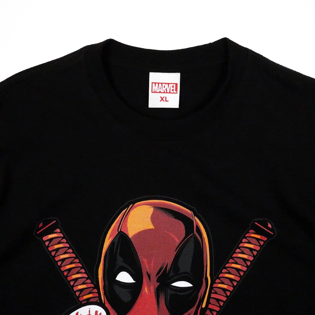 Power 7 Shop เสื้อยืดการ์ตูน มาร์เวล เสื้อยืด DEADPOOL ลิขสิทธ์แท้ MARVEL COMICS T-SHIRTS (MVX-318) — صورة 2
