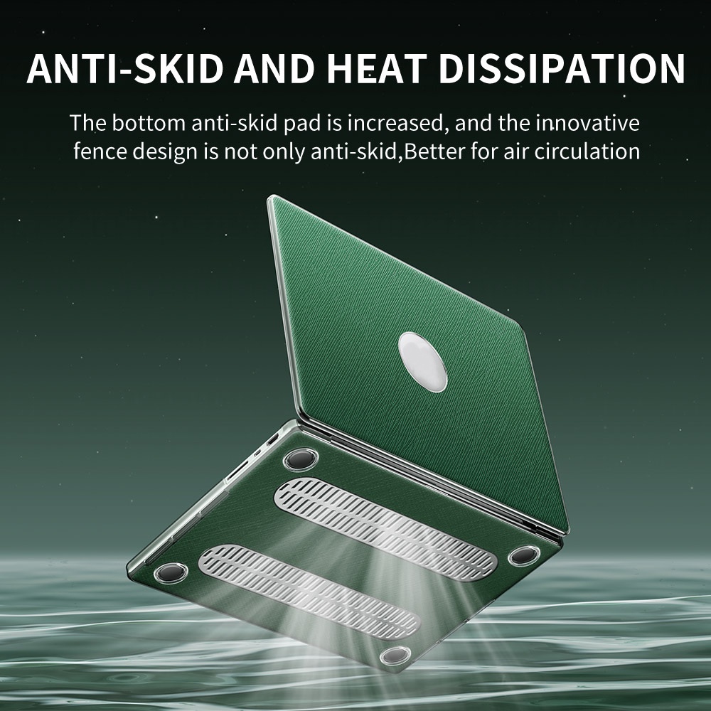 SmartDevil เคสแล็ปท็อปหนัง กันกระแทก สําหรับ Macbook Pro Air 13.3 นิ้ว ...