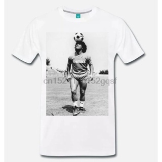 [COD]Mowei7 [พร้อมส่ง] เสื้อยืดแขนสั้น พิมพ์ลาย Maglia Diego Armando Maradona Napoli Calcio Anni 80 พลัสไซซ์ ของขวัญวันเ