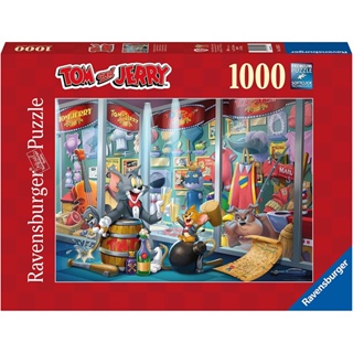 จิ๊กซอว์ Ravensburger - Tom &amp; Jerry Hall of Fame  1000 piece  (ของแท้  มีสินค้าพร้อมส่ง)