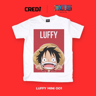 เสื้อยืดเด็กผู้ชาย One Piece ผ้าฝ้าย แขนสั้น ลายการ์ตูน Luffy 10 ส เสื้อยืดคอกลม_15