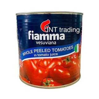 Fiamma มะเขือเทศปอกเปลือก 2.5 Kg.Whole Peeled Tomatoes in Tomato Juice