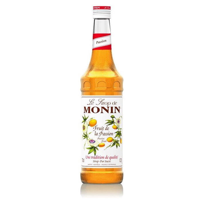(แบ่งขาย) โมนิน ไซรัป Passion Fruit (Monin Syrup Passion Fruit) 150 ml.