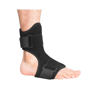 Night Adjustable Strap Stretching One Size Orthotic Tendonitis Foot Drop Black Plantar Fasciitis Splint