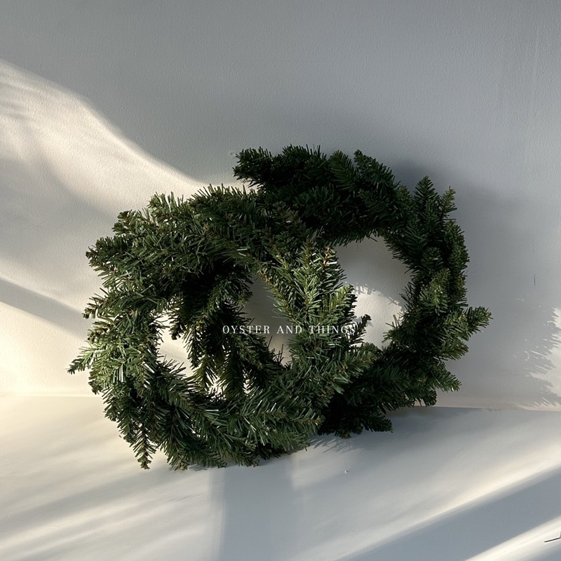 Christmas wreath | หรีดคริสต์มาสขนาด 30/40cm | Christmas | Oyster and Things.
