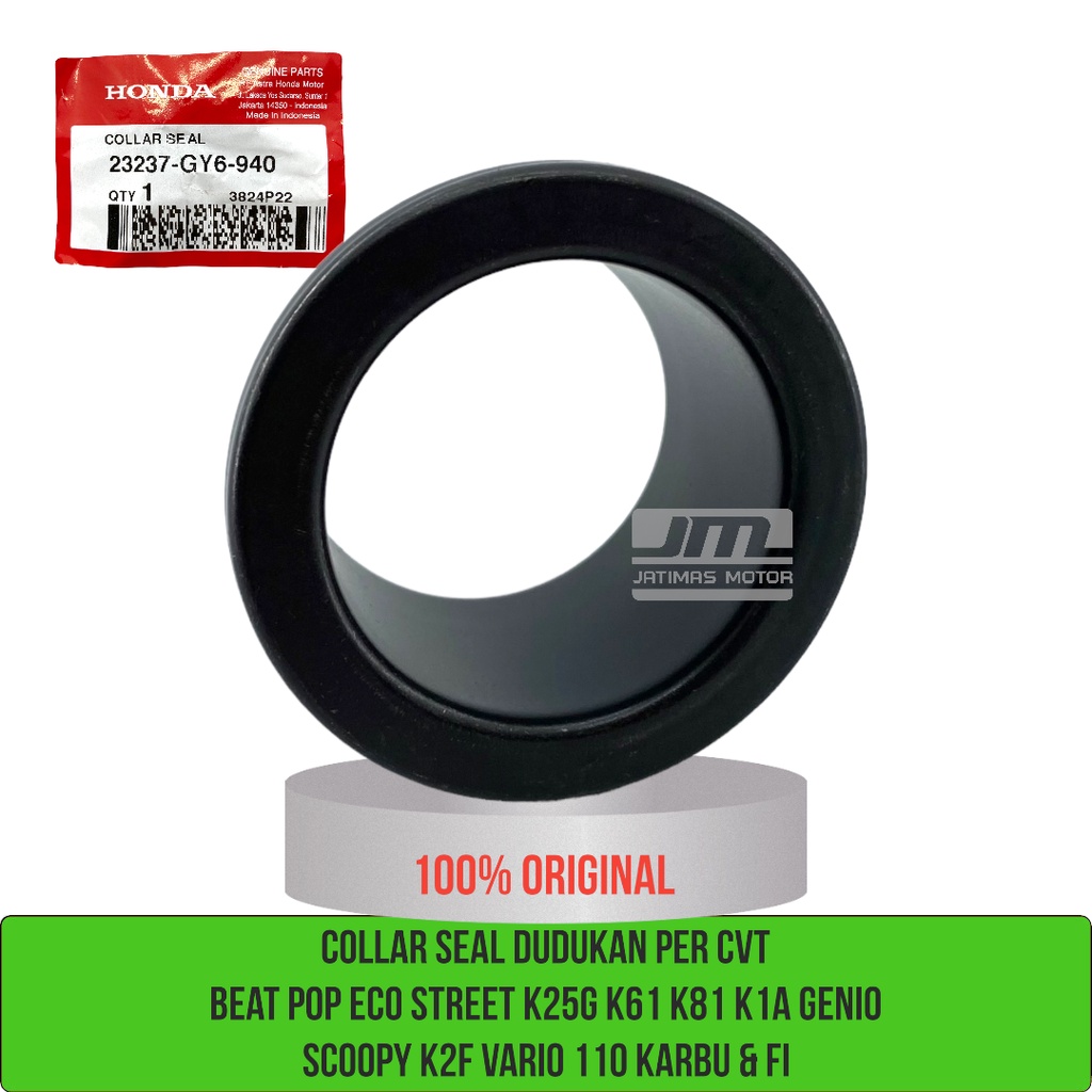 ซีลปลอกคอสําหรับ cvt beat pop eco street K25G K61 K81 K1A genio scoopy K2F vario 110 คาร์บูเรเตอร์ &