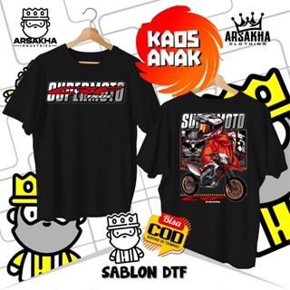 Kaos Anak Honda CRF 150L Skull Riders V2 Distro ผ้าฝ้ายหวี 30S - Arsakha Clothing