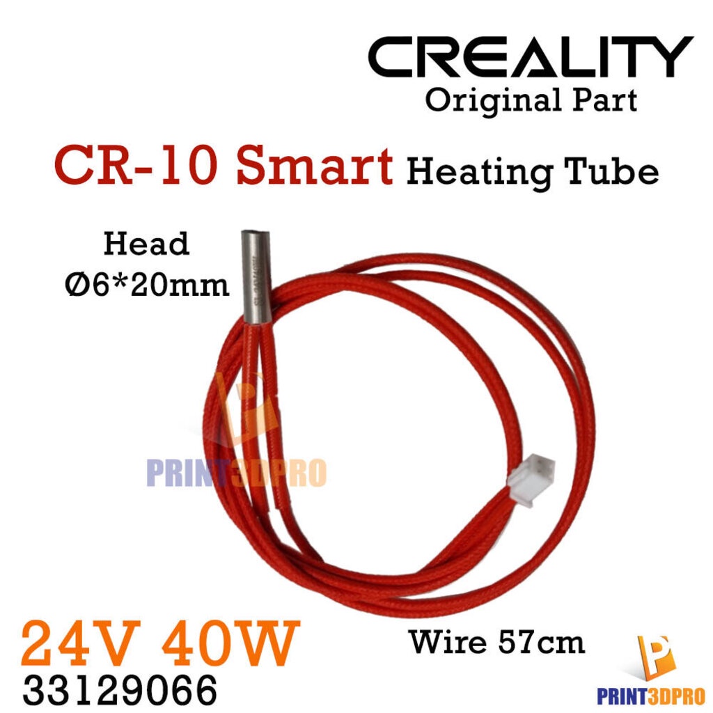 Creality Part CR-10 Smart Heating Tube 24V Wire 570mm อะไหล่เครื่องพิมพ์ 3D 3D Printer Part