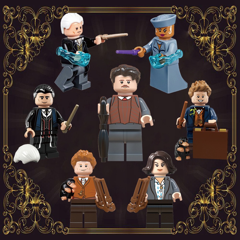 Jacob Newt Tina Credence Barebone บล็อคตัวต่อ ของเล่นเสริมการเรียนรู้ สําหรับเด็ก DIY