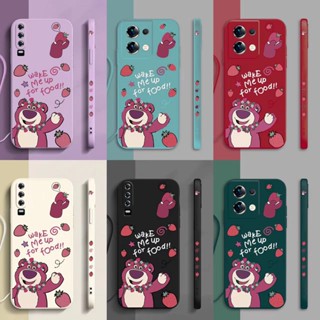 เคสโทรศัพท์มือถือ ซิลิโคน ลายการ์ตูนหมีน่ารัก พร้อมสายคล้อง สําหรับ Huawei nova 8 8 se play 5 8i 8 pro 9 se 9z