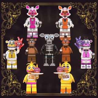 บล็อคตัวต่อ รูปโครงกระดูก กระต่าย Five Nights at Freddys Bunny ขนาดเล็ก ของเล่นเสริมการเรียนรู้ สําหรับเด็ก